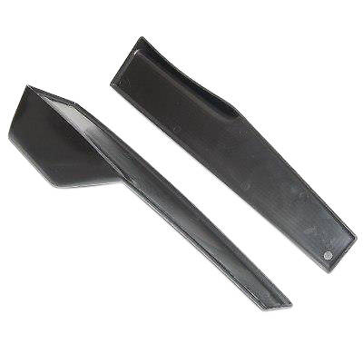 Universal Black Side Skirt Rocker Splitters Winglet Wings Canard Diffuser Type 2