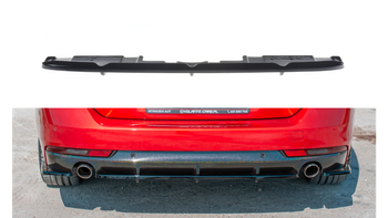 Splitter Peugeot 508 GT II Rear Central with Diffuser Gloss Black