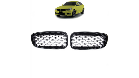 Grill BMW 3 F34 Gloss Black