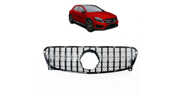 Grill Mercedes-Benz GLA X156 GT Gloss Black