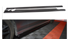 Diffuser Mercedes-Benz C W205 AMG-LINE Side Skirts Gloss Black