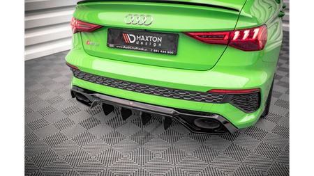 Diffuser Audi RS3 8Y Rear Valance Gloss Black