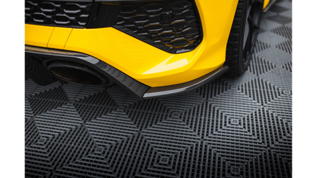 Splittery Audi RS3 8Y Tył Boczne Carbon