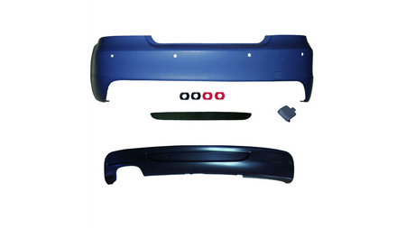 Bumper BMW 1 E82 E88 Rear with Diffuser