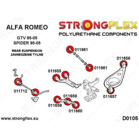 Full suspension bush kit