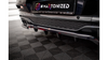 Splitter BMW X4 G02 M-Pack Tył Środkowy z Dyfuzorem v.2