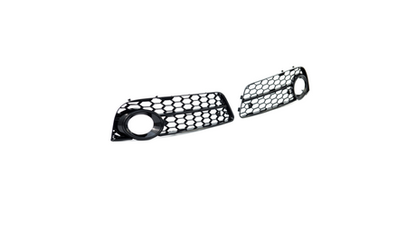 Fog Light Covers Audi A5 8T Gloss Black