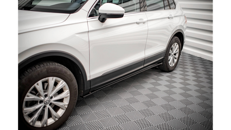 Diffuser Volkswagen Tiguan II Side Skirts Gloss Black