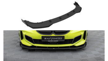 Splitter BMW 1 F40 M-Pack Front Pro + flaps Black-Red