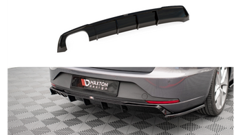 Diffuser Seat Leon FR Sportstourer III Rear Valance Gloss Black