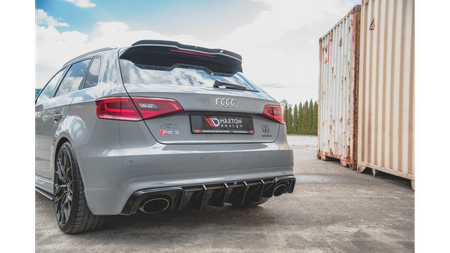 Dokładka Audi RS3 8V Sportback Zderzak Tył Gloss Black