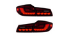 Lampy BMW 5 G30 F90 Tył Dynamic LED Red