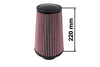 TurboWorks Air Filter H:220 DIA:80-89mm Purple