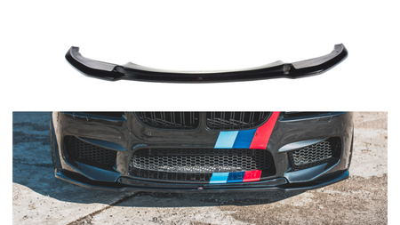 Splitter BMW 6 F06 F13 F12 przód v.2 Gloss Black