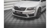 Splitter Skoda Octavia III RS Front v.4 Gloss Black