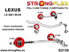 Front suspension bush kit SPORT