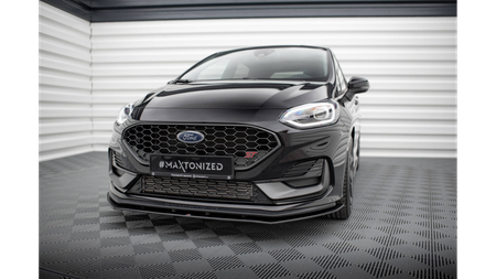 Splitter Ford Fiesta VIII Facelift ST Front Pro Black