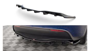 Splitter Tesla Model Y Tył Środkowy z Dyfuzorem Gloss Black