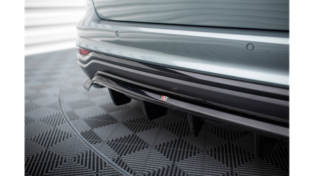 Splitter Audi A6 C8 Allroad Rear Central with Diffuser