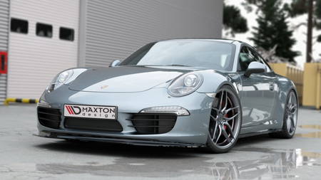 Front Splitter V.2 Porsche 911 Carrera 991 Gloss Black