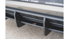 Diffuser Volkswagen Golf 7 GTI Rear Racing Durability v.1 Black