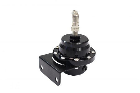 TurboWorks Fuel pressure regulator Racing AN6 with gauge Black