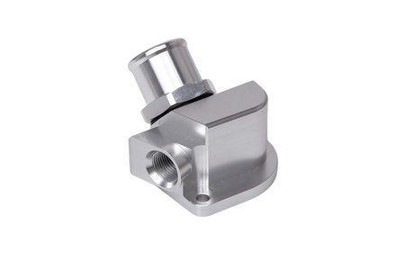 Billet Aluminum Thermostat Housing for Honda B & D Series with 1.25" AN16 Silicone Hose