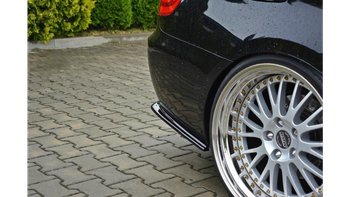 Splitter BMW 3 E92 Facelift M-Pack Tył Boczne Gloss Black