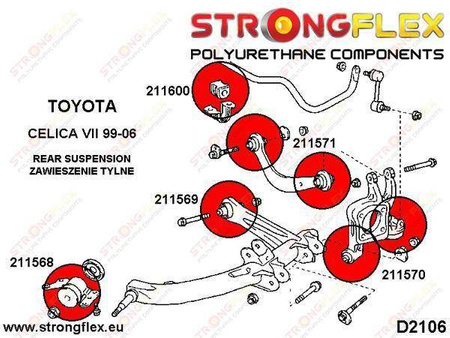 Full suspension bush kit