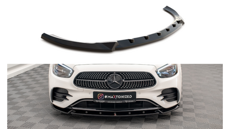 Splitter Mercedes-Benz E W213 Facelift Front v.2 Gloss Black