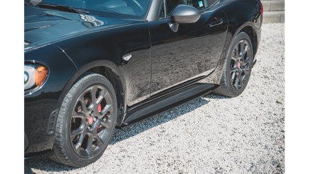 Diffuser Fiat 124 Spider Abarth Side Skirts Gloss Black