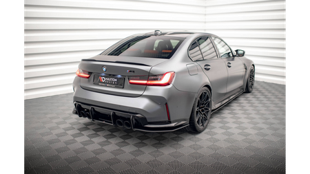 Diffuser BMW 3 G80 M-Pack Rear Street Pro Black