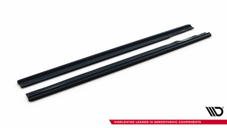 Diffuser Audi A8 D4 Side Skirts Gloss Black