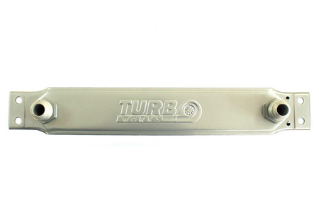 TurboWorks Oil Cooler 10-rows 260x70x50 AN8 Silver