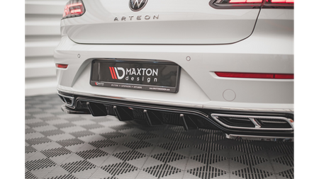 Diffuser Volkswagen Arteon R-Line Facelift Rear Valance Gloss Black