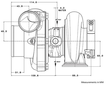 Garrett Turbocharger GTX2860R GEN II