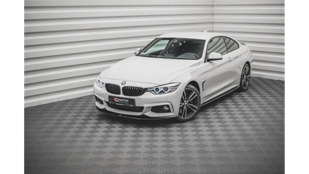 Splitter BMW 4 F32 F36 F33 M-Pack Front v.2 Gloss Black