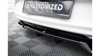 Splitter Opel Cascada Rear Central with Diffuser