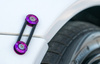 Bumper Trunk Fasteners Quick Release SLIDE Purple