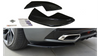 Splitter Citroen DS5 Rear Side Gloss Black