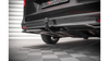 Splitter Mercedes-Benz V W447 Facelift Rear Central with Diffuser Gloss Black