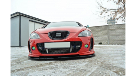 Splitter Seat Leon II MS Design Front Gloss Black