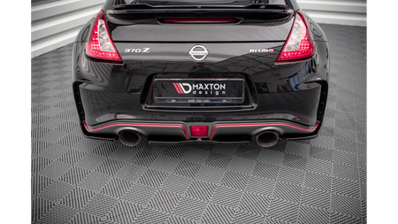 Splitter Nissan 370Z Nismo Facelift Tył Środkowy Gloss Black