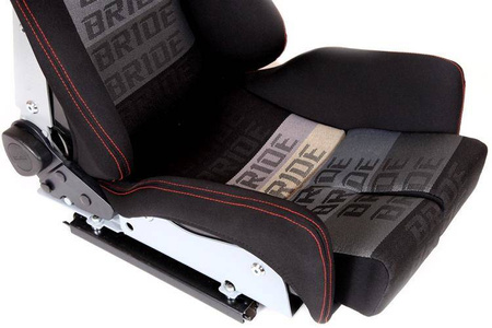 Racing seat LOW MAX K608 Bride Velvet Black Grey