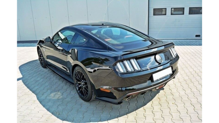 Splitter Ford Mustang VI GT Rear Side Gloss Black