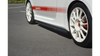 Diffuser Fiat 500 Abarth I Side Skirts Gloss Black