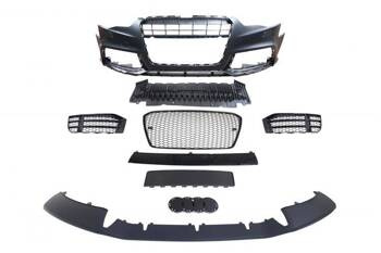 Front bumper + Grill Black Audi A5 8T 13-16 RS5 Style