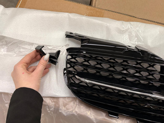 Grill Mercedes-Benz SLK R170 Chrome & Black USZKODZONY