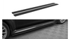 Side Skirts Mitsubishi Lancer EVO X Street Pro Black-Red