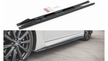 Diffuser Lexus IS II F Side Skirts Gloss Black